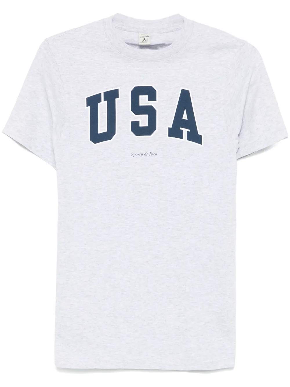 Sporty & Rich T-shirt met print Grijs