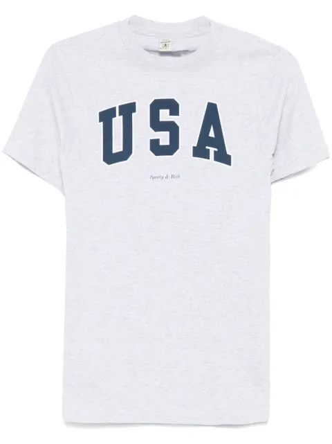 Sporty & Rich USA-print T-shirt