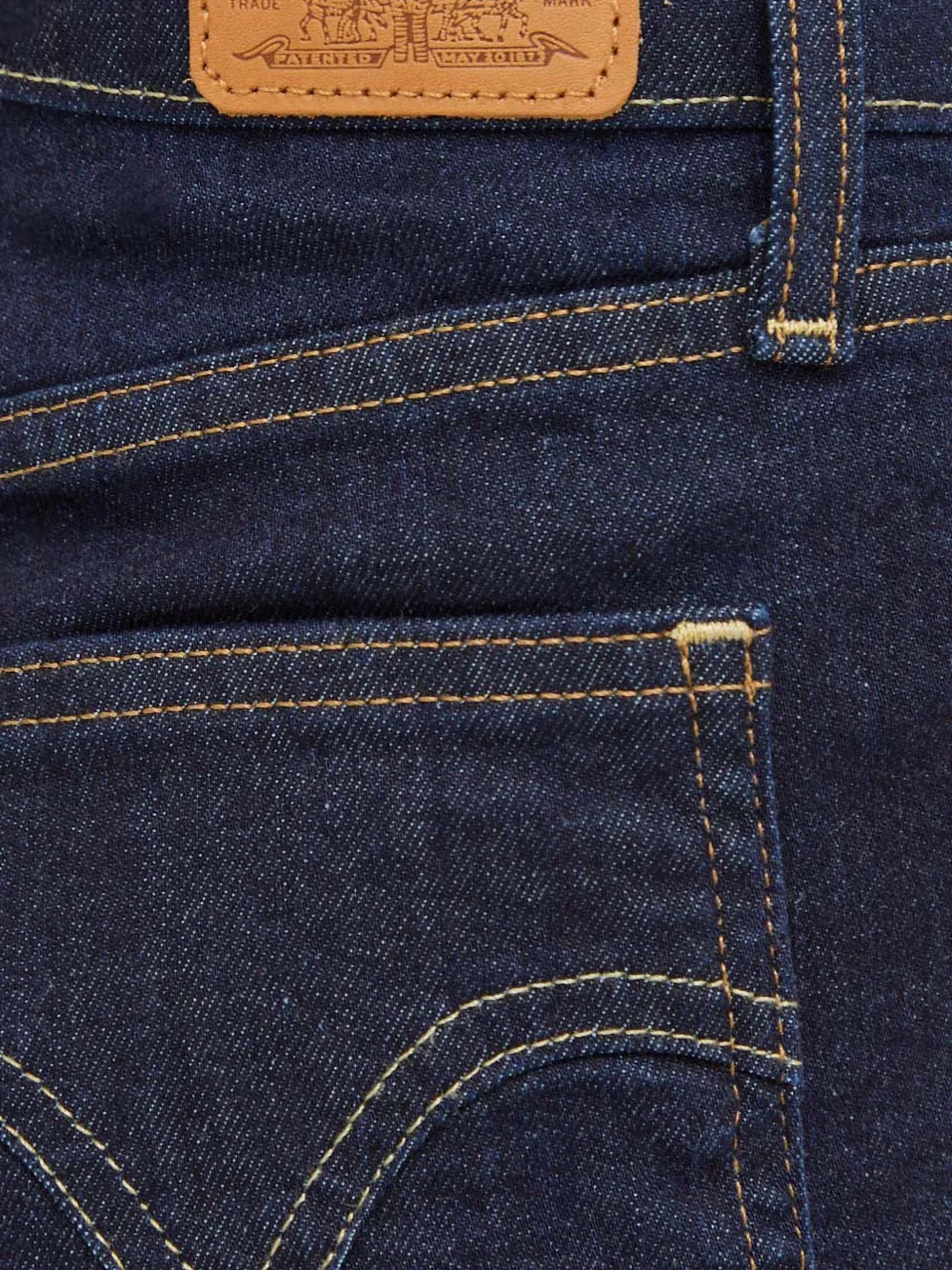 Levi's Retro high waist skinny jeans Blauw