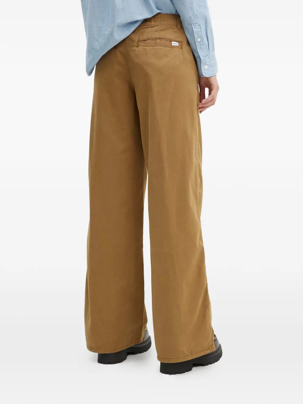 Levi's Jeans met wijde pijpen Bruin