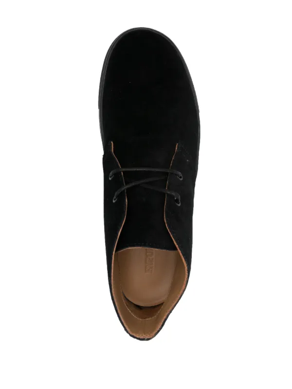 EMPORIO ARMANI / チャッカブーツ/US8/ブラック/スウェード/X4M359 Emporio Armani Suede Boots | Black | FARFETCH