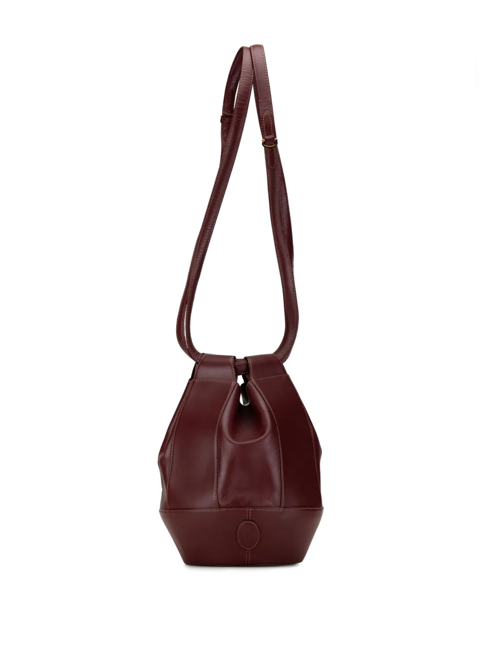 Cartier 1900s Must de Cartier Tulip bucket-tas - Rood