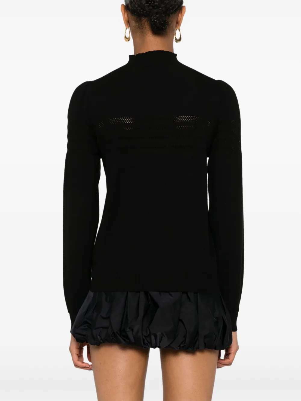 TWINSET Trui met oval T Zwart