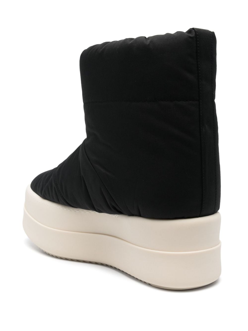 Rick Owens DRKSHDW Mega Bumper Low Lunar laarzen Zwart