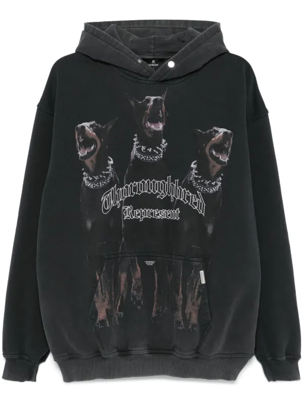 Represent Thoroughbred パーカー Represent Thoroughbred パーカー | グリーン | FARFETCH JP