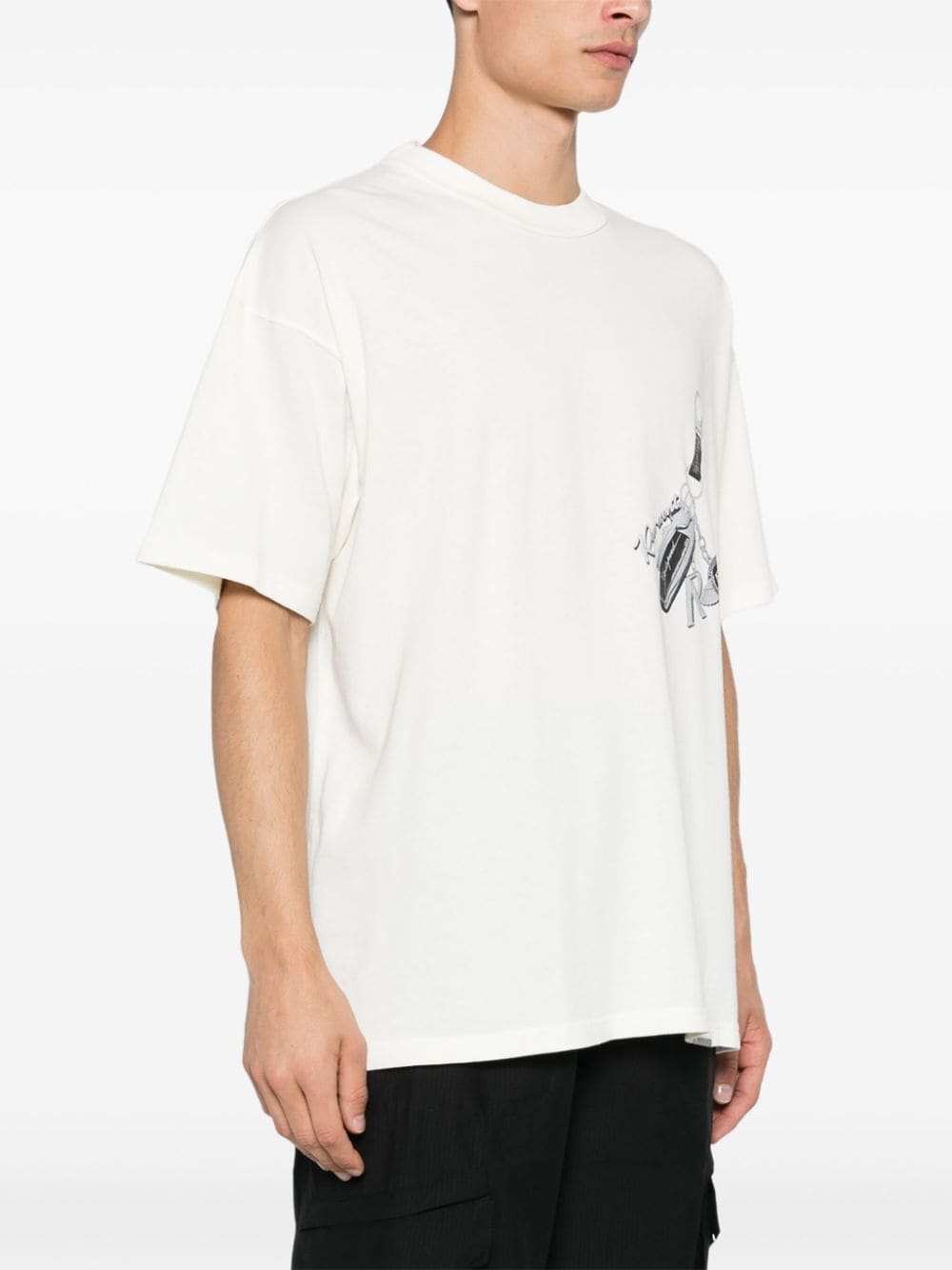 Shop Represent Keys To The Club T-shirt In White