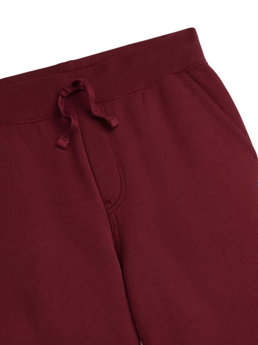 Polo Ralph Lauren Drawstring Track Pants In Burgundy