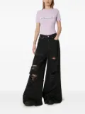 VETEMENTS Big Shape distressed jeans - Black