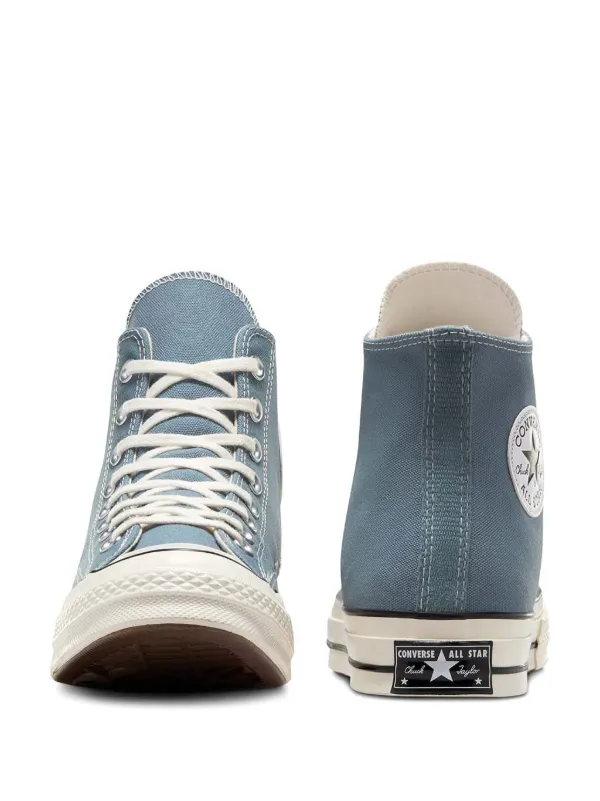 CONVERSE ct70 水色 10.5 29cm Converse Chuck 70 High Embroidered Floral - Chambray Blue