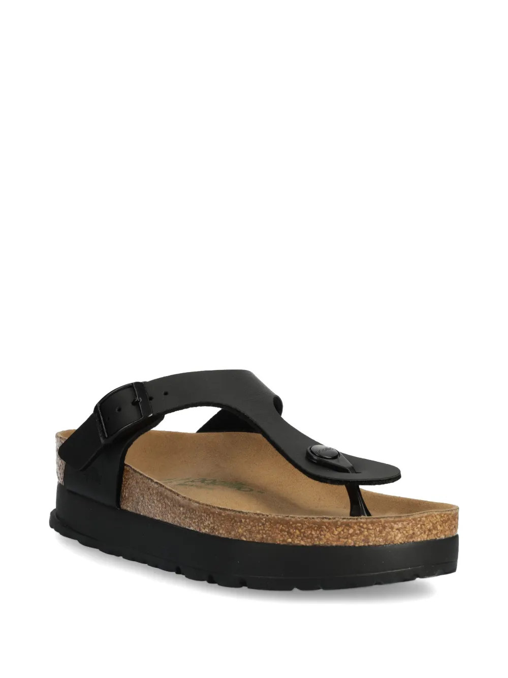 Birkenstock Gizeh slides - Zwart