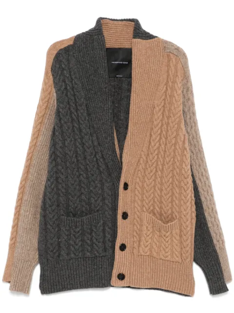 FEDERICO CINA Cardigan color block