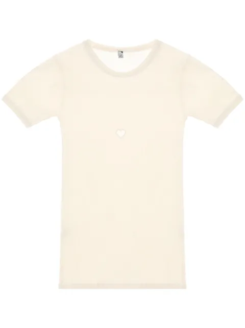 Baserange cut-out T-shirt