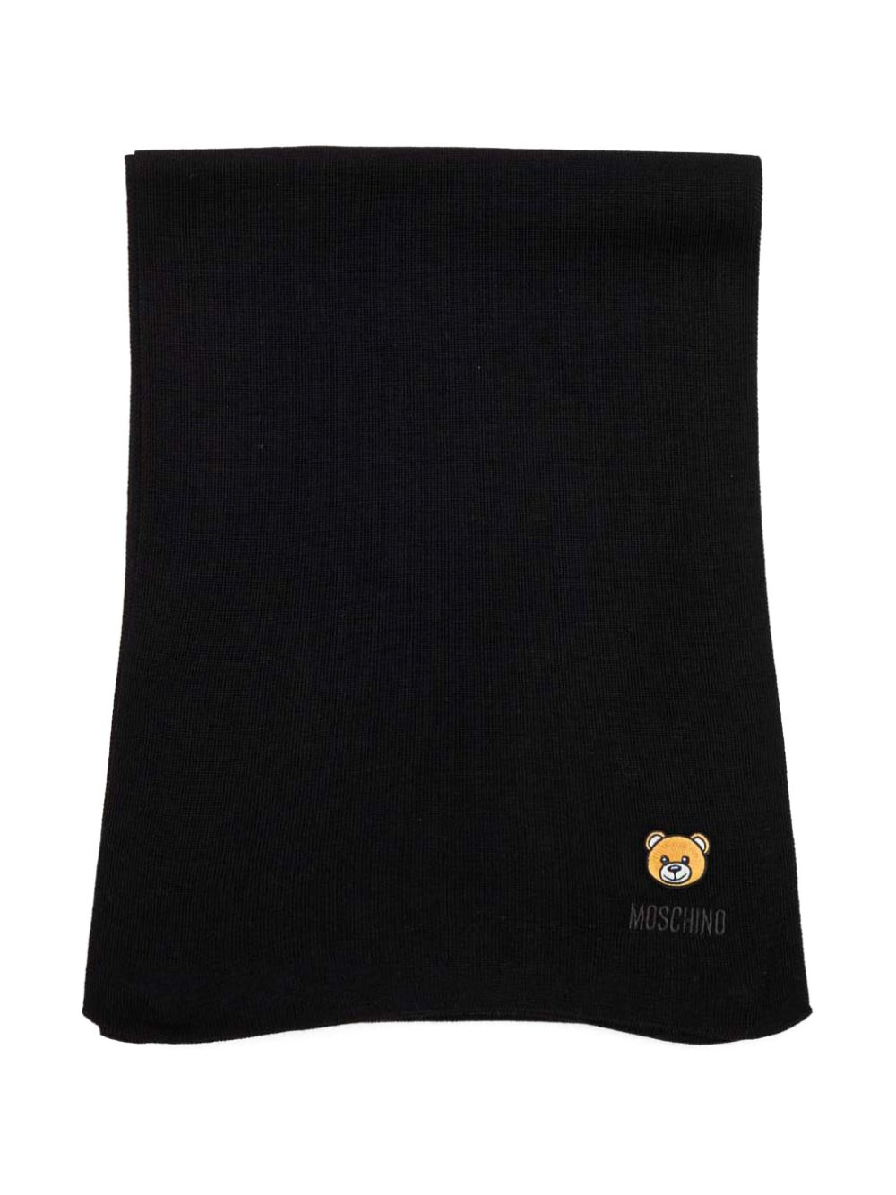 Moschino Teddy Bear scarf - Zwart