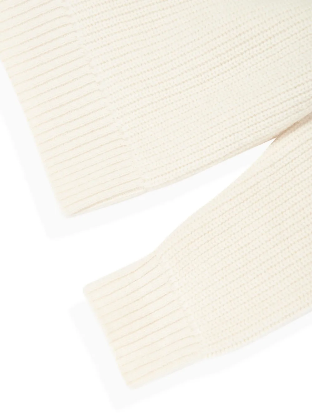 POLO RALPH LAUREN KIDS Geribbeld vest Wit