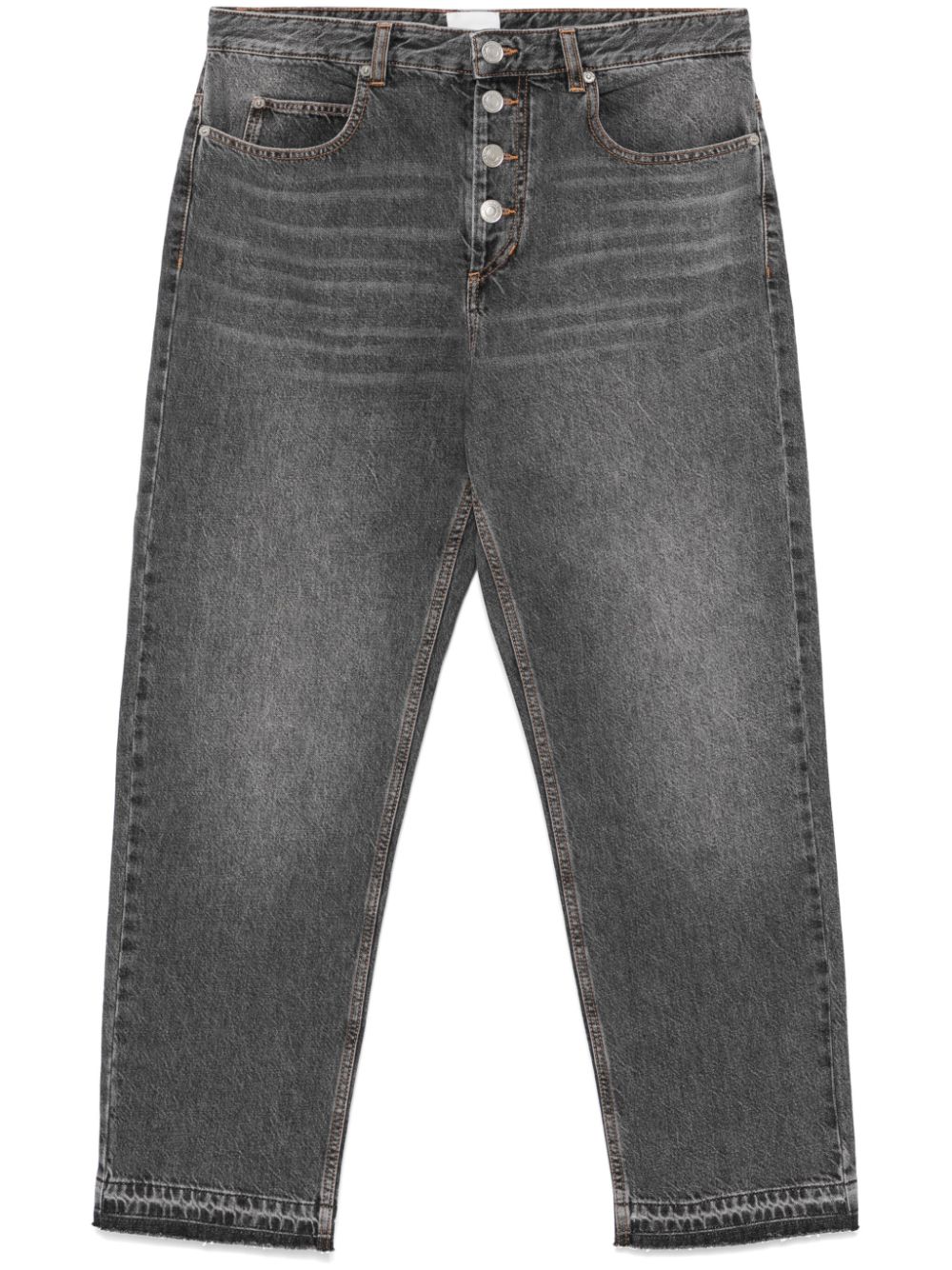 Shop Marant Jeldeneo Jeans In Black