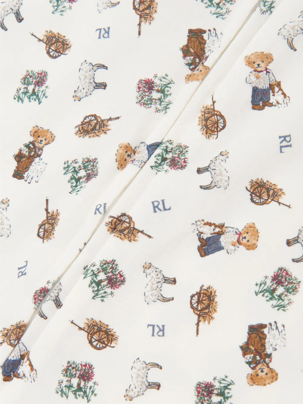 POLO RALPH LAUREN KIDS Body met print Wit