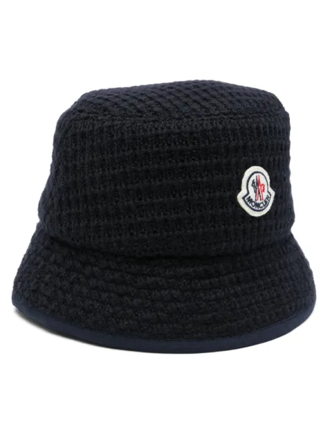 Moncler bob à patch logo