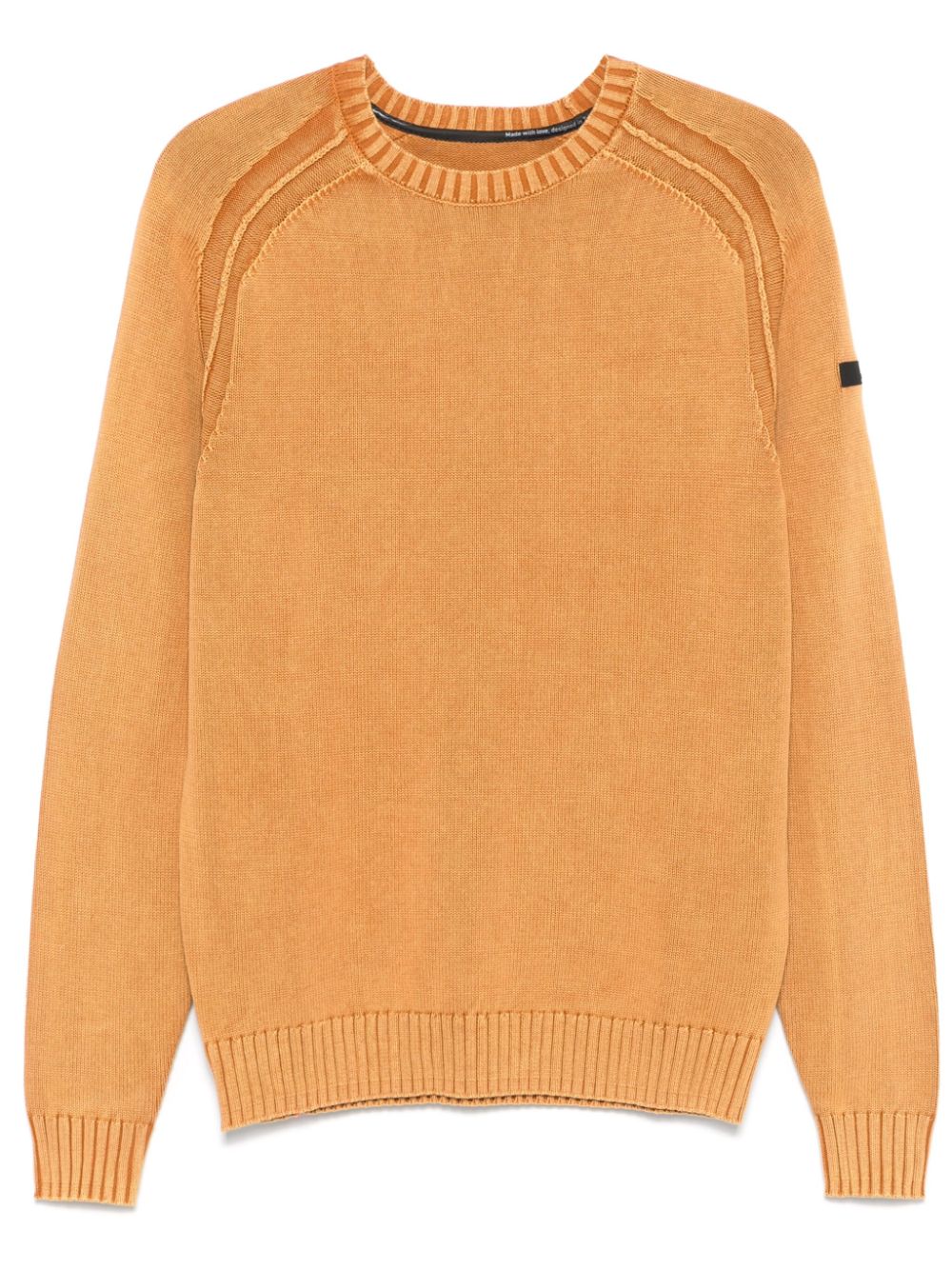 Shop Rrd Cotton Sweater In Brown