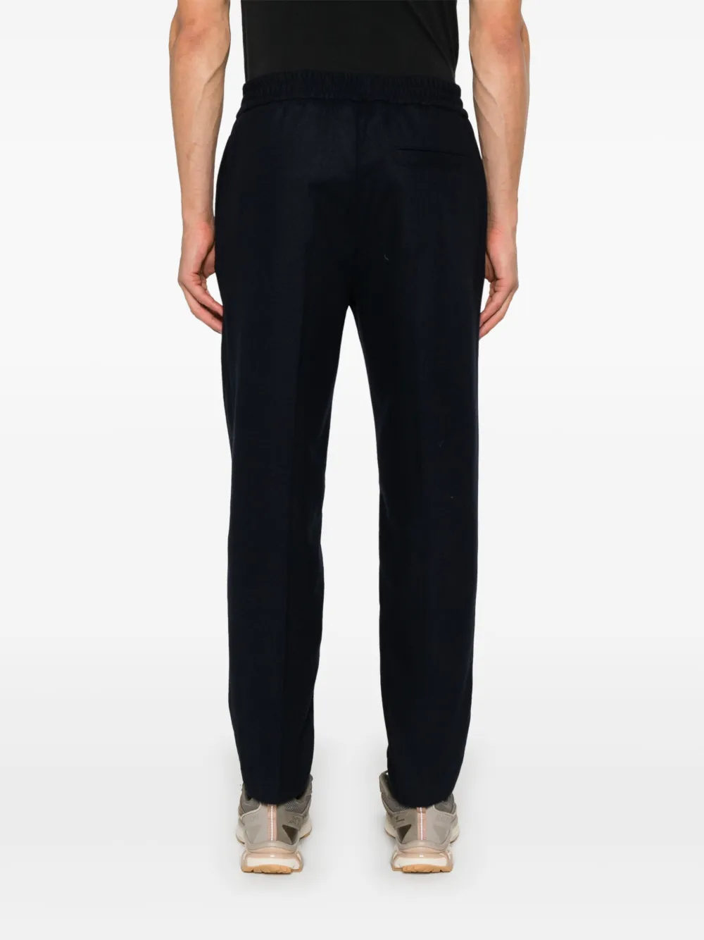 A.P.C. Flanellen broek Blauw