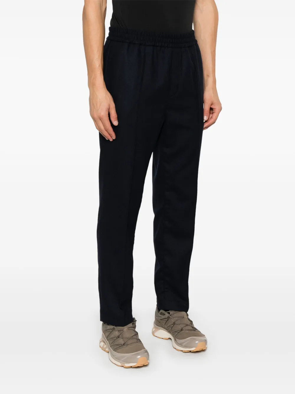 A.P.C. Flanellen broek Blauw