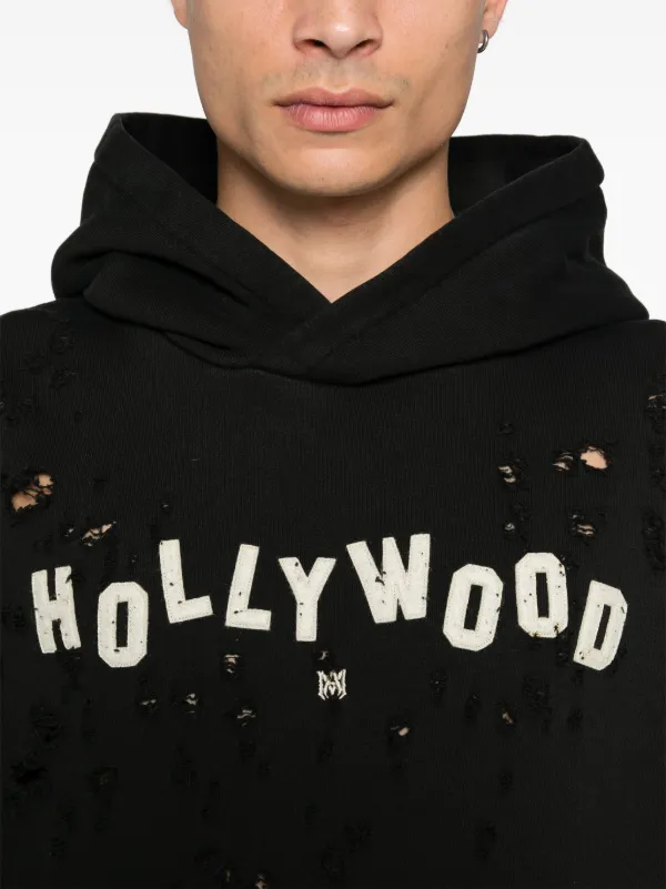 AMIRI Hollywood Hoodie | Black | FARFETCH JO AMIRI Hollywood Hoodie | Black | FARFETCH JO