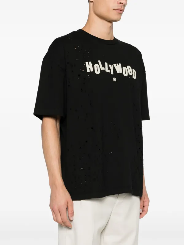 AMIRI Hollywood Tシャツ | ブラック | FARFETCH JP
