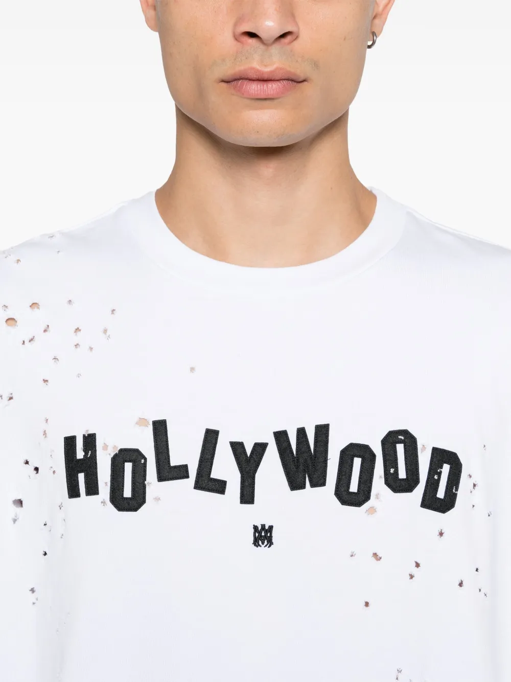 AMIRI Hollywood T-shirt Wit