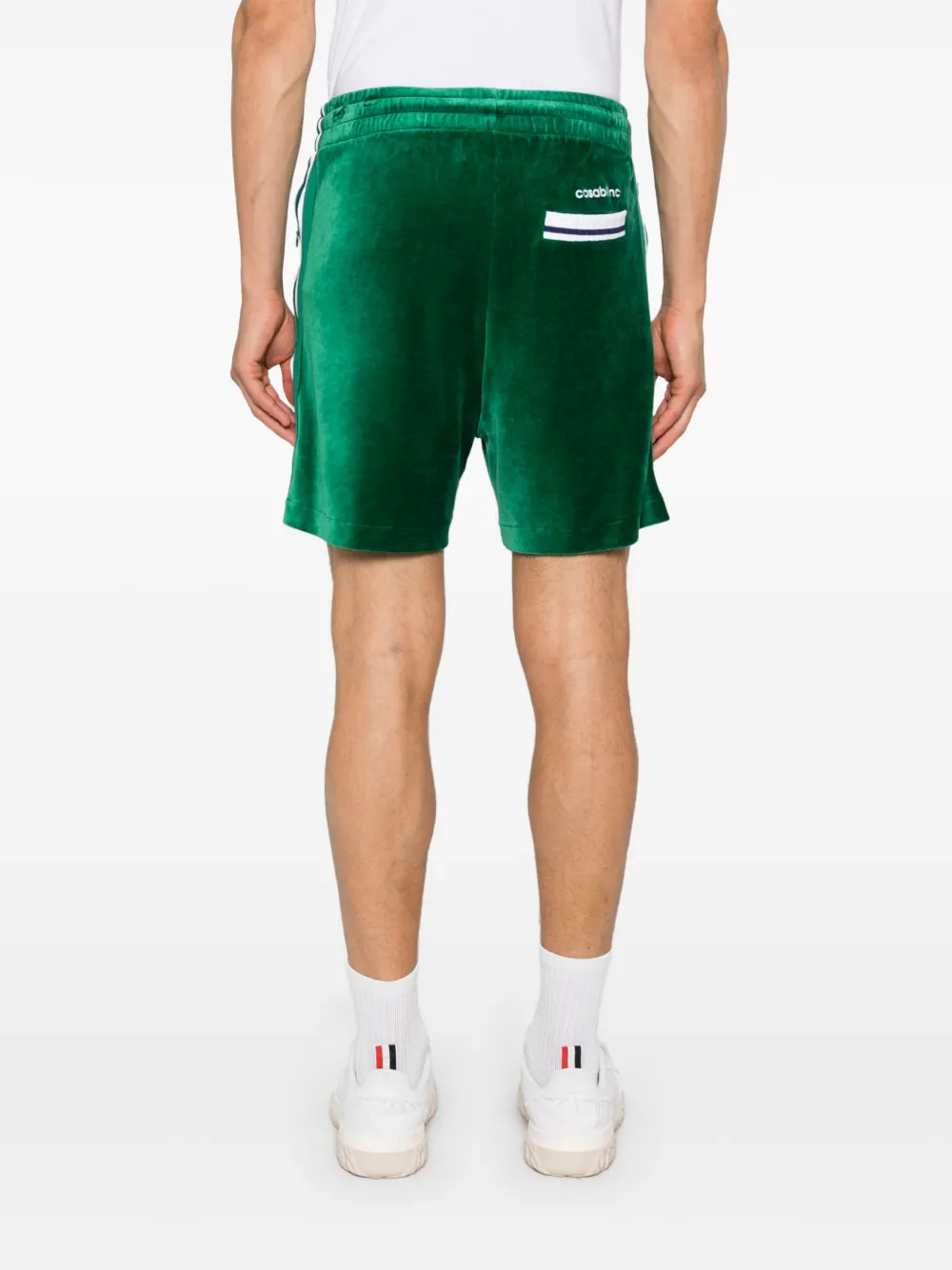 CASABLANCA VELOUR LAUREL SHORTS