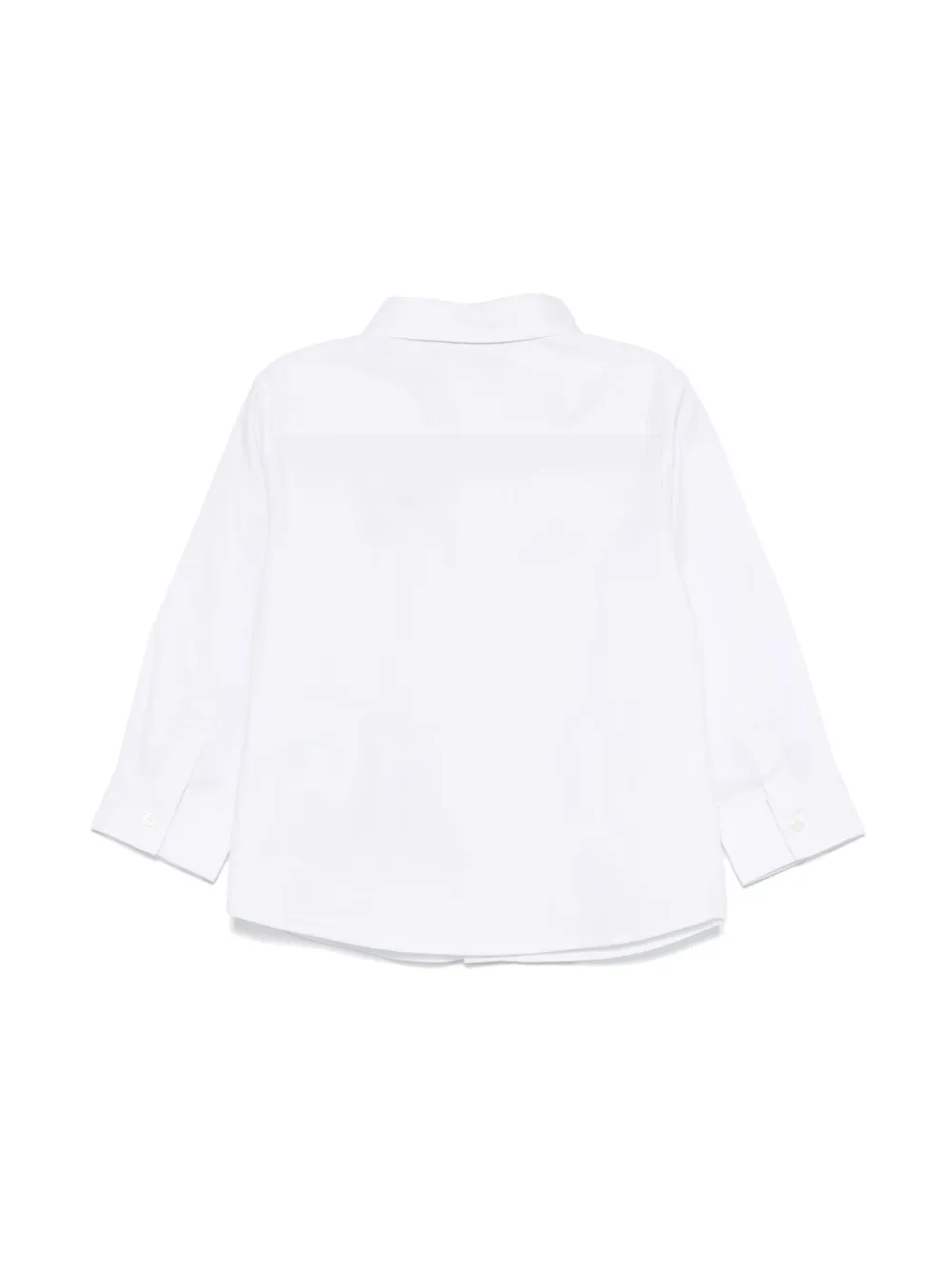 Moschino Kids Teddy Bear-motif cotton shirt - Wit