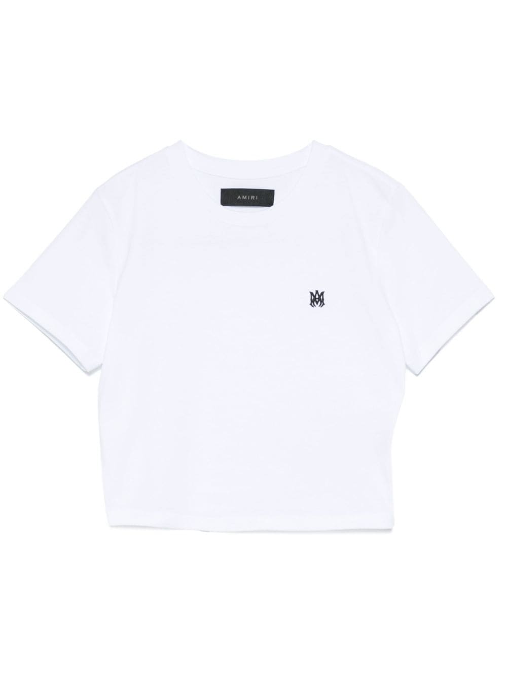 AMIRI T-shirt met geborduurd logo Wit