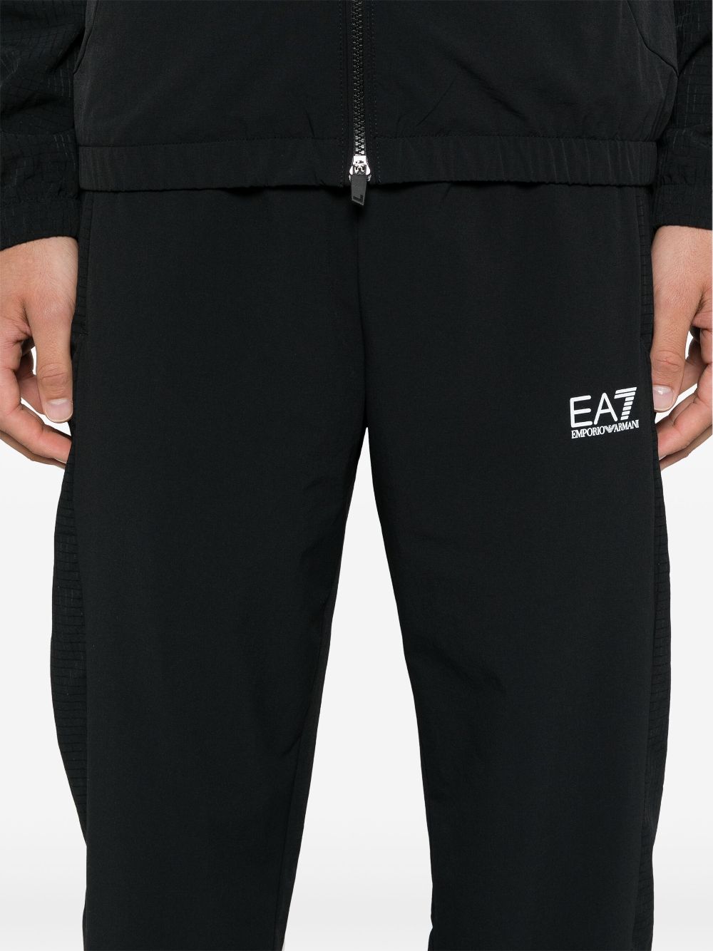 Ea7 Emporio Armani logo-print tracksuit Men