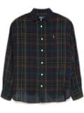 Polo Ralph Lauren plaid-pattern shirt - Blue