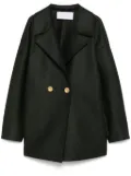 Harris Wharf London felted jacket - Green