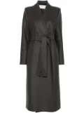 Harris Wharf London shawl-collar coat - Grey