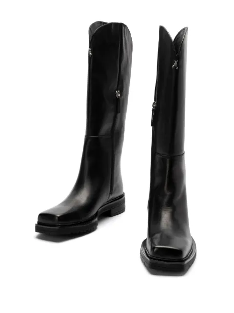 Patrizia Pepe logo-plaque boots 8Y0096L078 - 1