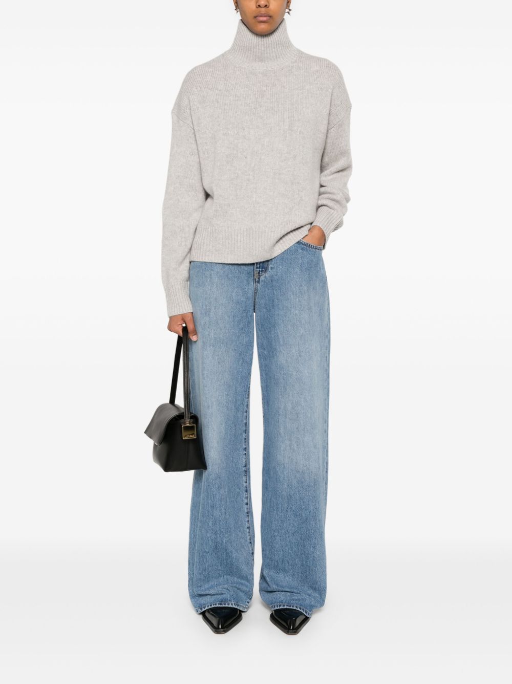 Calvin Klein high-neck sweater - Grijs