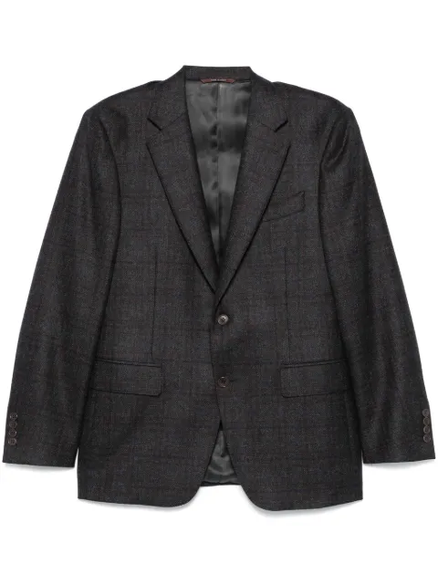 Canali blazer con motivo de cuadros