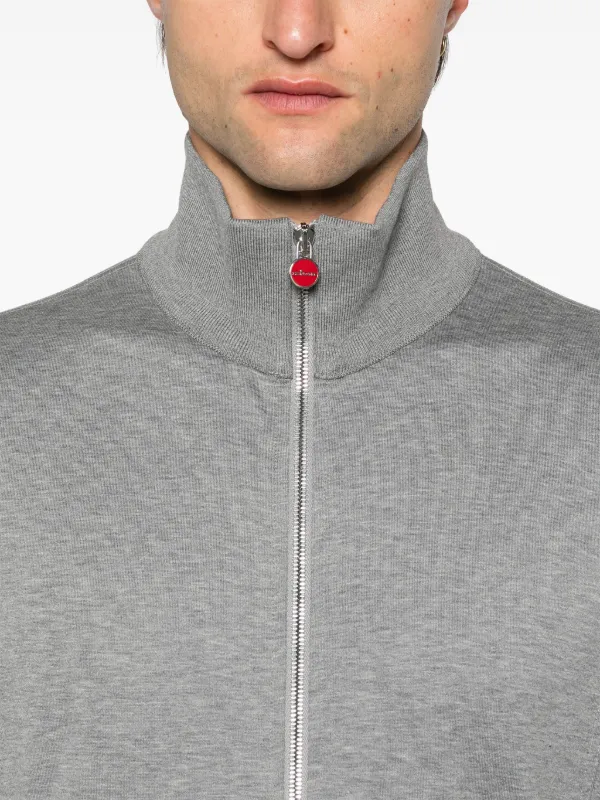 Kiton logo-embroidered Tracksuit | Grey | FARFETCH