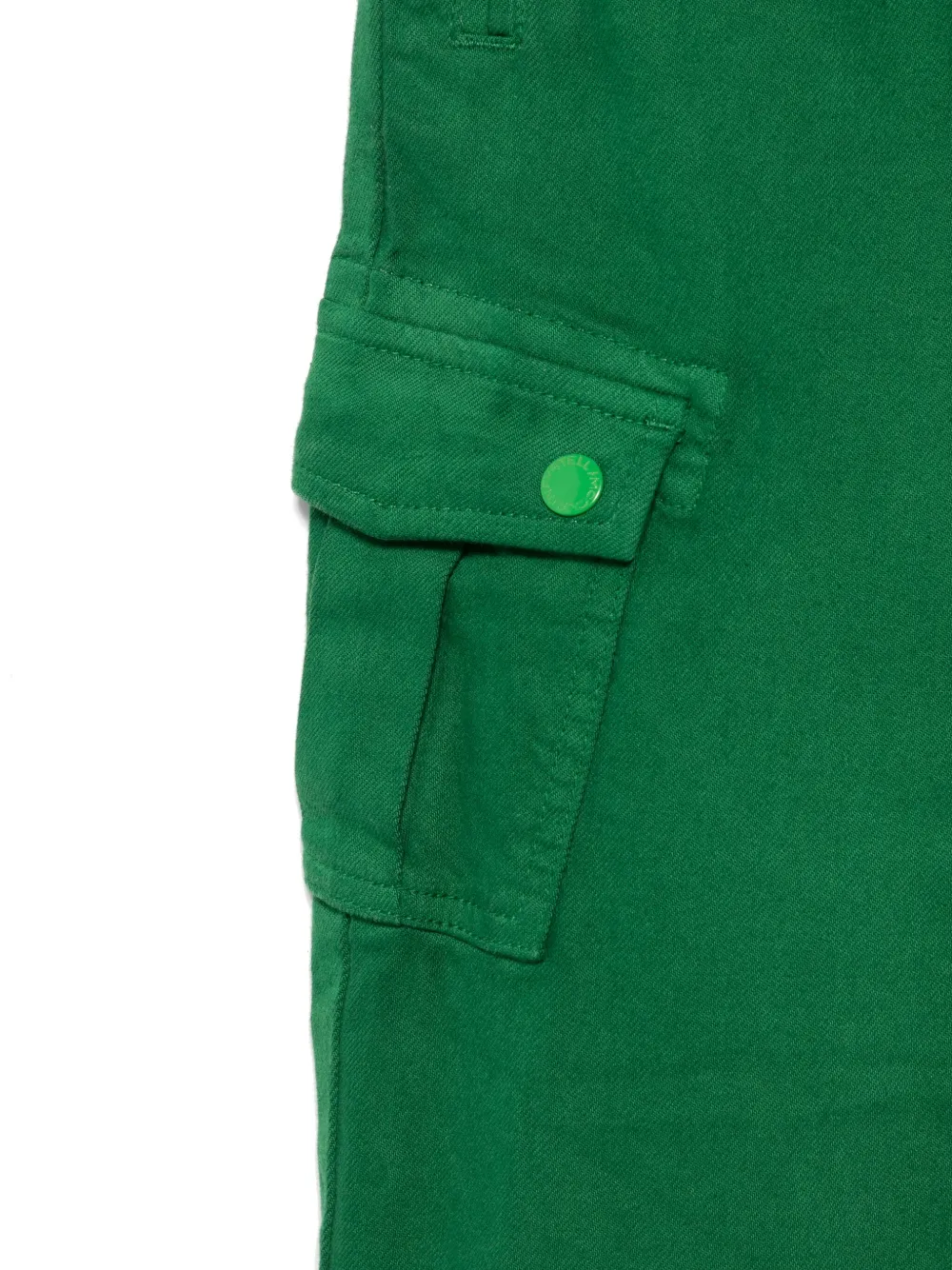 Stella McCartney Kids Cargo broek Groen