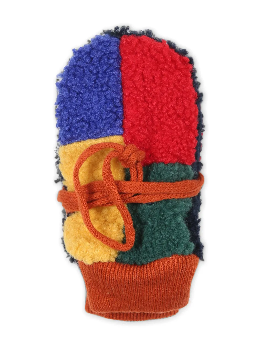 Bobo Choses Color Block Mittens In 黄色