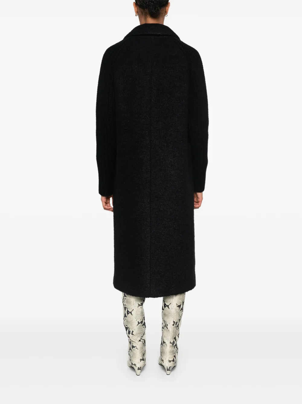 Gabriela Hearst Charles Coat In Black