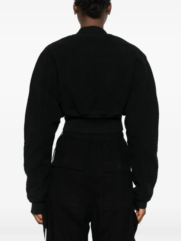 Rick Owens DRKSHDW Collage ボンバージャケット | ブラック | FARFETCH JP