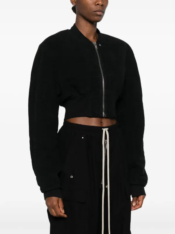 Rick Owens DRKSHDW Collage ボンバージャケット | ブラック | FARFETCH JP