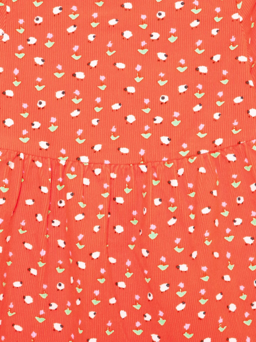 Stella McCartney Kids Jurk met print Oranje