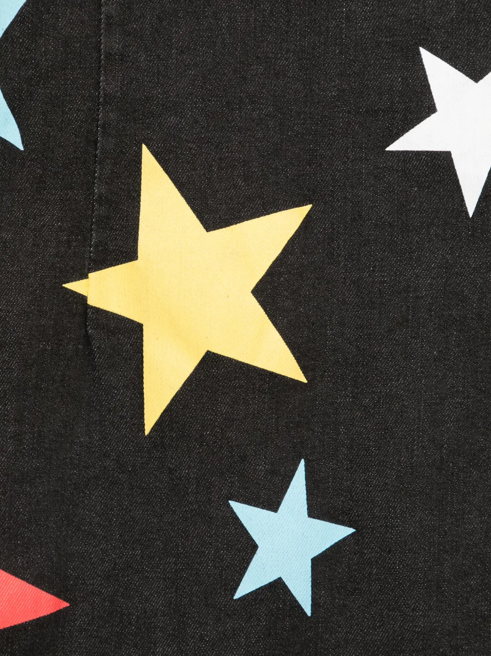Stella McCartney Kids Jurk met sterrenprint Zwart