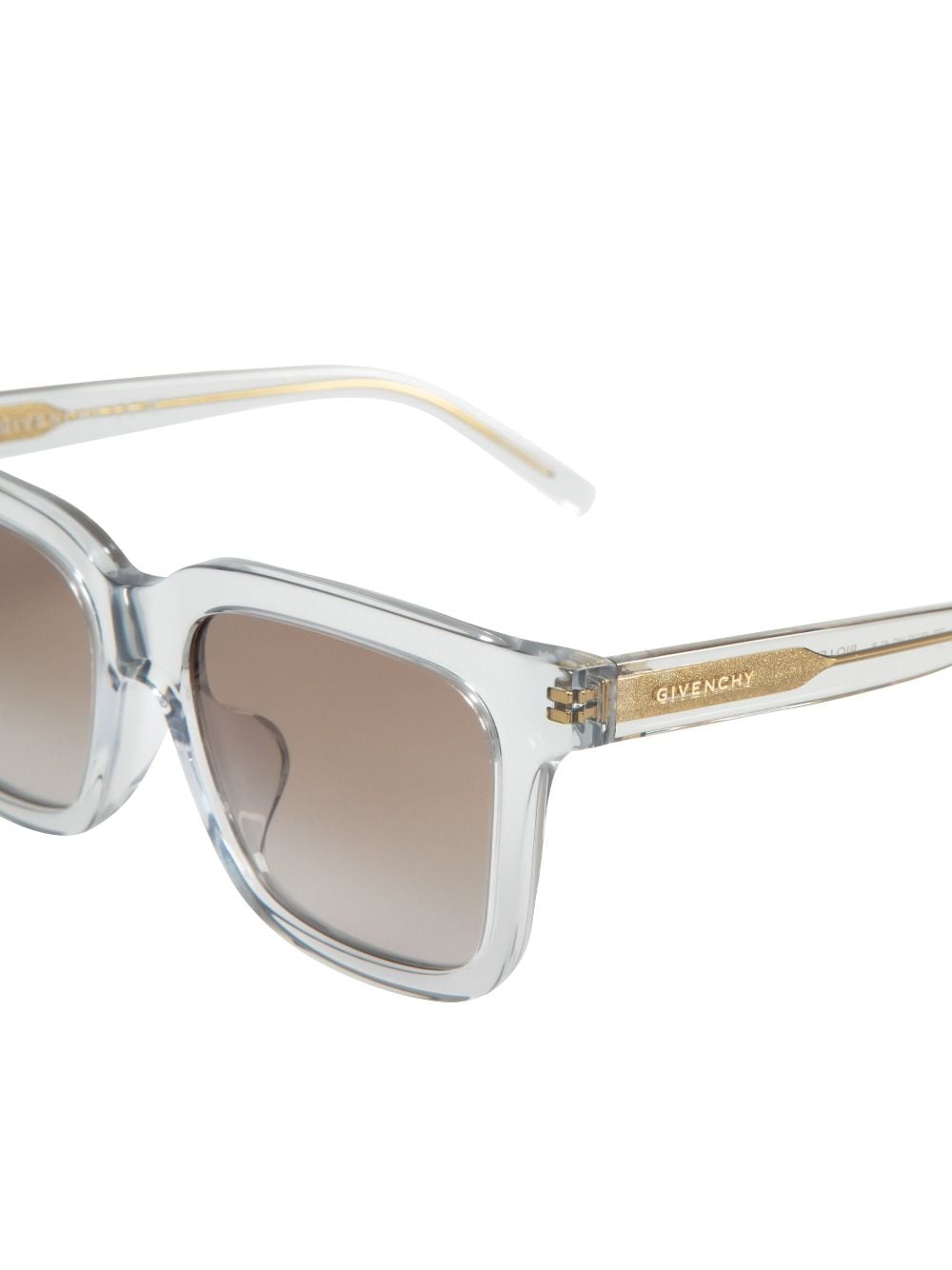 Shop Givenchy Square-frame Sunglasses In Grey