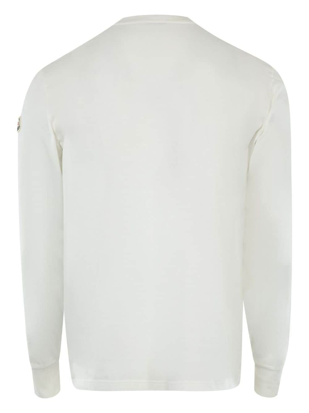 Moncler LS T-shirt - Wit