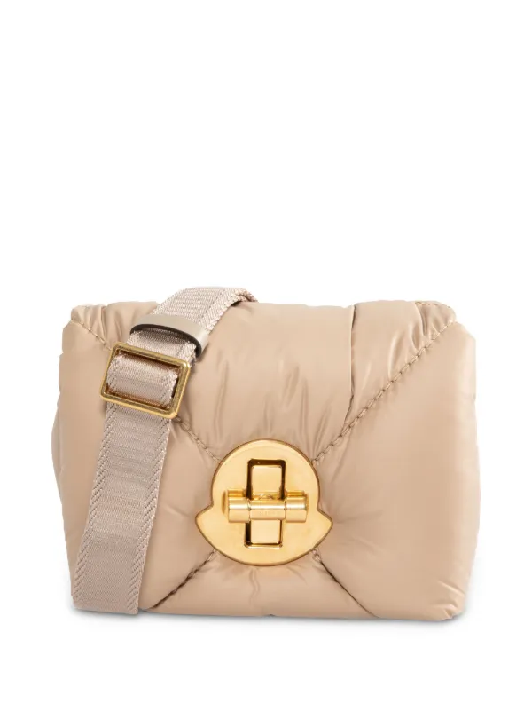 【関税込】 MONCLER モンクレール Puf ショルダーバッグ Moncler Puf ショルダーバッグ ミニ | ニュートラル | FARFETCH JP