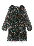 Stella McCartney Kids star-print dress - Black