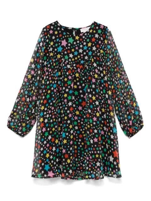 Stella McCartney Kids vestido con estrellas estampadas